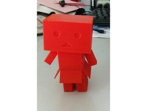 danbo fixe ver modèle de robots 3d print model - Mito3D