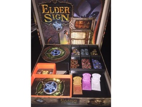 elder sign boîte de plaquettes jeux 3d print model - Mito3D