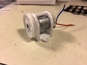 toy electric motor mount hobby created freecad 3d print model - Mito3D