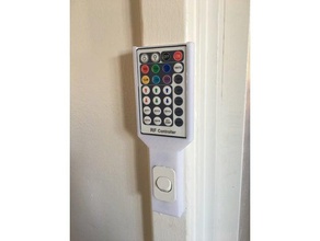 rgb remote control holder arlec single light switch organization 3d print model - Mito3D