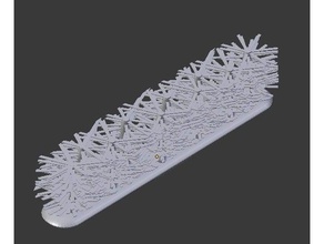 hairy hedge toy & game accessories miniwargaming scatter terrain wargaming warhammer 3d print model - Mito3D