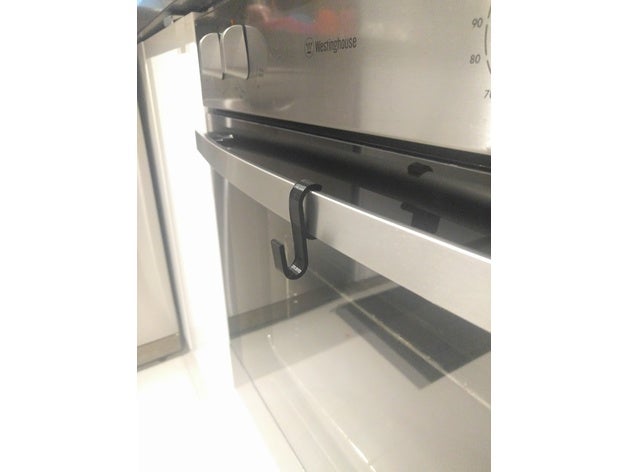 cooker towel hanger kitchen & dining hook oven 3D print model - Mito3D