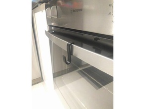 cuisinière cintre de serviette cuisine et salle à manger crochet le four 3d print model - Mito3D