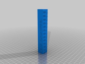 anet a8 nunus hips brown temperature calibration tower 3d printing tests customized 3d print model - Mito3D