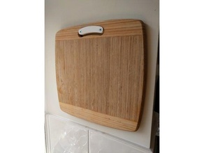 chopping board hook household 3d print model - Mito3D