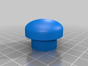 my customized knob ghost 2 replacement parts 3d print model - Mito3D