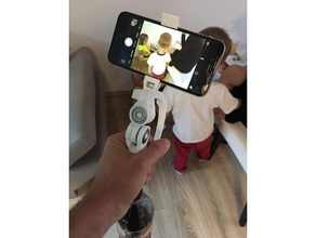 iphone 6 steady cam prototype mobile phone 3d print model - Mito3D