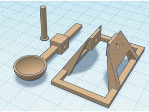 catapulte toys & games 3d print model - Mito3D