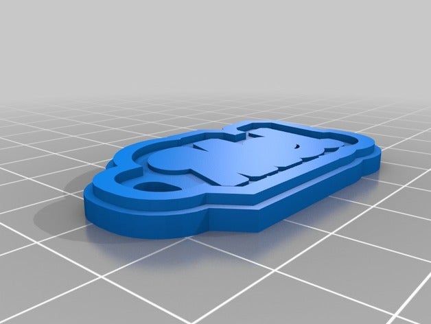 mel 3 chaveiros personalizado 3D print model - Mito3D