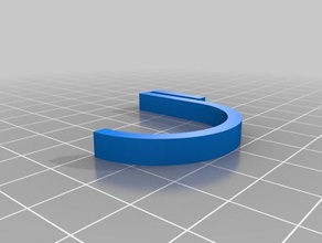 basic glue stick holder hooks 3d printer accessories 3d print model - Mito3D