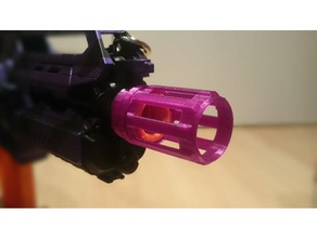 nerf flash saklamak oyuncak & oyun aksesuarları namlu kapağı 3d print model - Mito3D