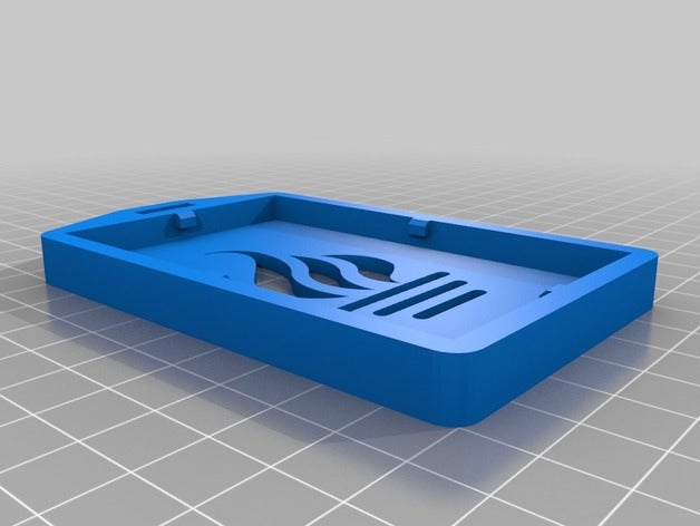 dikey kart poşeti adet logo kimliği kimlik rozeti sahibi 3D print model - Mito3D