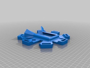 shepard-Stil nerf pseudo-holster Spielzeug & game Zubehör holster 3d print model - Mito3D