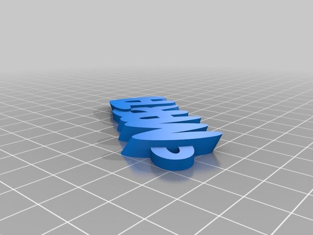marta llaveros personalizado 3D print model - Mito3D