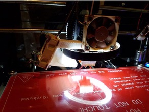 mk8 cooling fan duct reprapguru prusa i3 3d printer accessories 3d print model - Mito3D