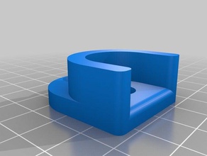 spool holder bracket 3d printer parts ikea lack 3d print model - Mito3D