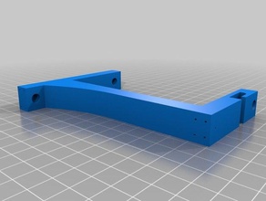 computer wall mount 100mm chassis organization accessories case 3d print model - Mito3D