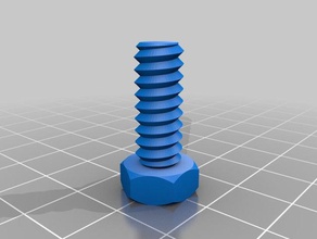 bolt parts customized 3d print model - Mito3D