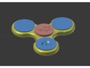 accesorios fidget spinner 3d print model - Mito3D