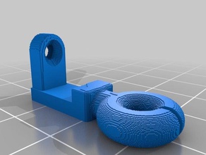 anet a6 a8 schraubbar filament guide remix 3d Drucker Zubehör filament-guide 3d print model - Mito3D