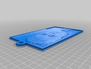 selfie 2d art customized 3d print model - Mito3D