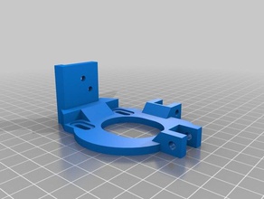 doble alineación de 40w k40 co2 láser cortador - hellrzr partes 3d print model - Mito3D
