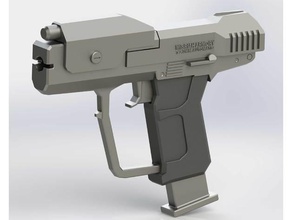 m6d magnum sidearm le costume cosplay arme film prop d'halloween halo pistolet du jeu vidéo l'arme 3d print model - Mito3D
