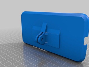 motorola g4 play case go pro mount mobile phone 3d print model - Mito3D