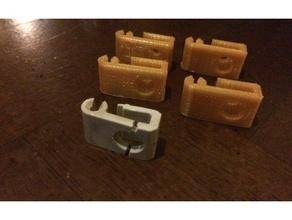 dobradiça de plástico caixa fusíveis 'vynkier' peças substituição fusebox peça vynkier 3d print model - Mito3D