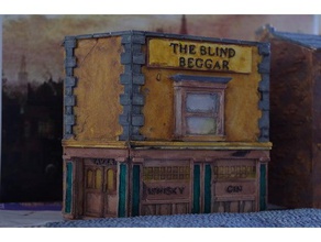 ripper's london - boozer buildings & structures 28mm model trains steampunk victorian wargame wargaming 3d print model - Mito3D