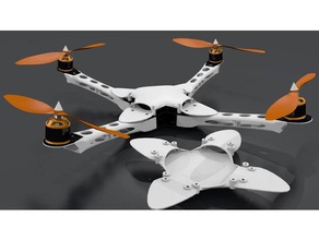 ix400 quadcopter casing hobby 3d print model - Mito3D