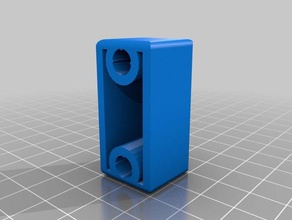 x-axis end bracket monoprice select mini 3d printer parts mpsm 3d print model - Mito3D