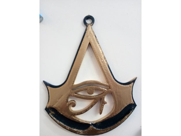 assassins creed origins keychains ac ankh egypt logo 3D print model - Mito3D