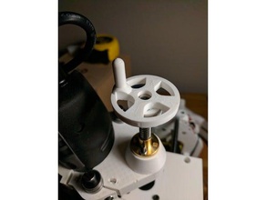 8mm leadscrew crank 3d printer parts cnc cyclone pcb factory 3d print model - Mito3D