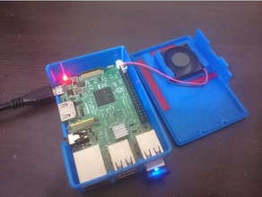 raspberry pi 3 model b Gehäuse 3d-drucken 3d print model - Mito3D