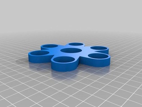 fidget spinner - nozes moedas de rolamentos por satélite 6x4 5cent 6000z mecânico brinquedos personalizado 3d print model - Mito3D