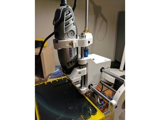 el ciclón pcb reforzado xz transporte Impresora 3d de las piezas cnc del pwb la fábrica dremel 3D print model - Mito3D