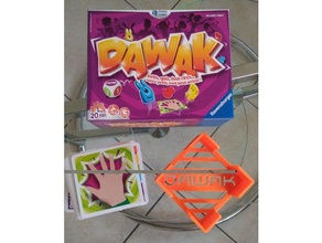 gamme carte du jeu dawak jeux 3d print model - Mito3D