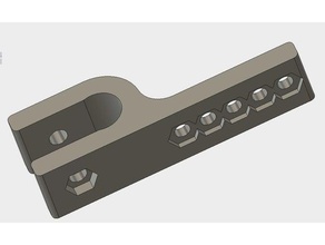8mm rail mechanical endstop mount 3d printer parts 3d print model - Mito3D