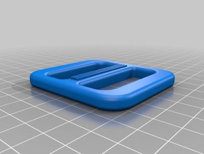 fibbia borsa della palestra accessori 3d print model - Mito3D