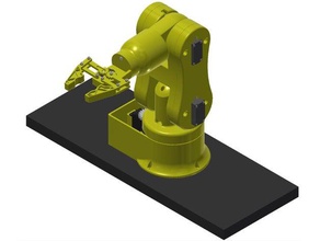 brazo robot la robótica Impresora 3d bq witbox 3d print model - Mito3D