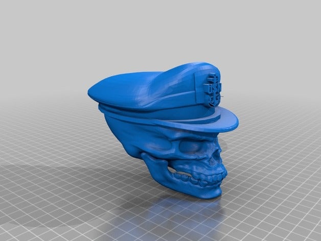 astsubay kafatası modelleri şef usta donanma kıdemli Amerika Birleşik Devletleri donanması 3D print model - Mito3D