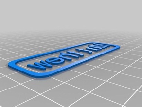mateo signos y logotipos personalizado 3d print model - Mito3D