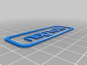 morgan signos y logotipos personalizado 3d print model - Mito3D