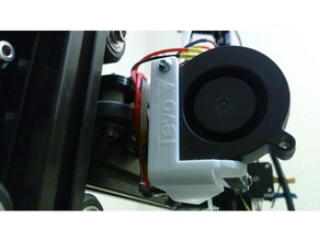 e3d v6 upgrades tevo tarantula 5015 fan 3d printer parts 3d print model - Mito3D