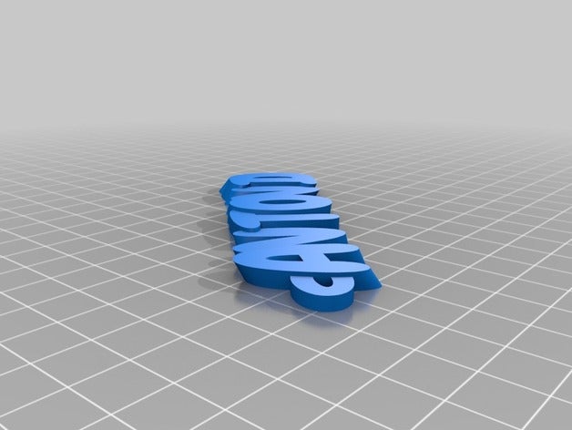 antonio keychains customized 3D print model - Mito3D