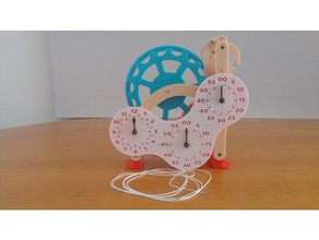 reloj pendulo jouets mécaniques 3d print model - Mito3D