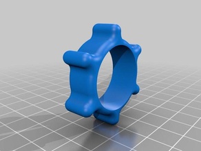 mini maglite aa polegar anel esporte & ao ar livre atualização 3d print model - Mito3D