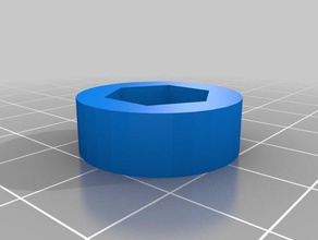 bearing-to-hexnut adapter 211 x 125 5 16 mechanical toys customized 3d print model - Mito3D
