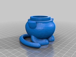 cat box mx containers container kawaii remix 3d print model - Mito3D
